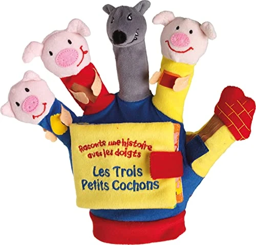 Le livre-gant : Les trois petits cochons