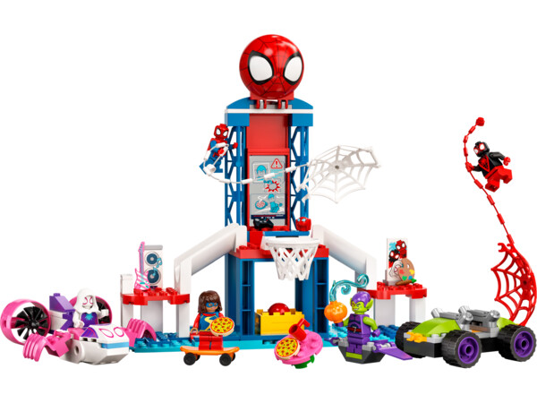 La base secrète du QG de Spider-Man 10784 | Spider-Man | Boutique LEGO® officielle FR