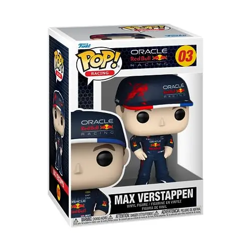 Funko Pop! Vinyl: Formula 1- Max Verstappen - Red Bull F1 - Figurine en Vinyle à Collectionner - Idée de Cadeau - Produits Officiels - Jouets pour Les Enfants et Adultes - Sports Fans