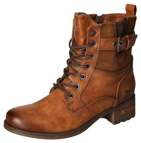 Mustang Femme 1197-544 cm Bottine, Cognac, 36 EU