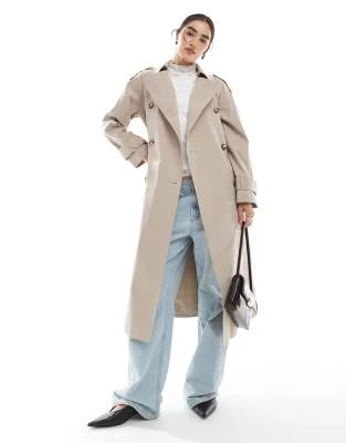 ASOS DESIGN - Trench-coat long - TAILLE 46
