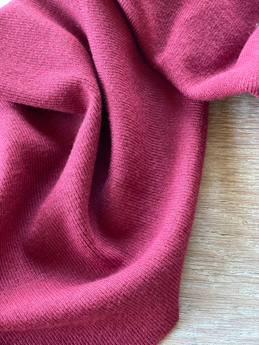 Maille Gilet - Giorgia - Grenat