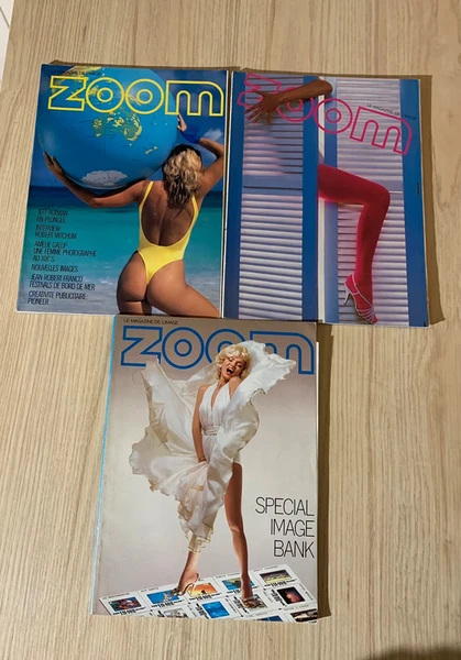 Lot de 3 magazines Zoom