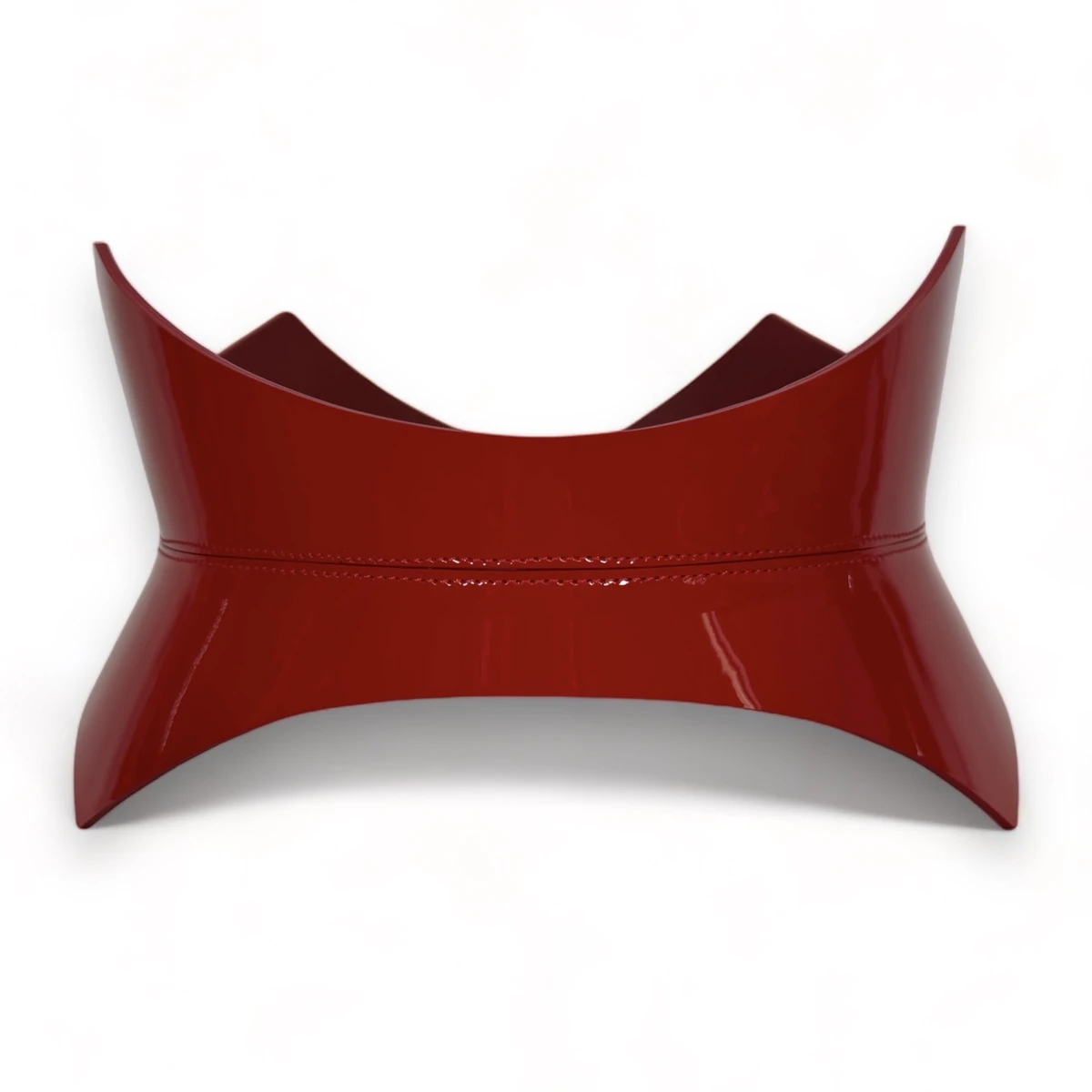 Thorns Red Patent Leather Corset Belt - ARIA MARGO