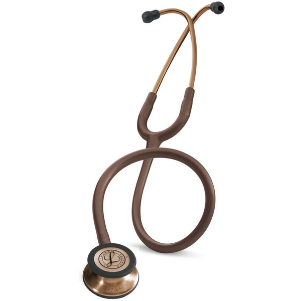 3M™ Littmann® Classic III™ Bewakingsstethoscoop, borststuk in koperkleurige afwerking, chocoladebruine slang, 27 inch, 5809