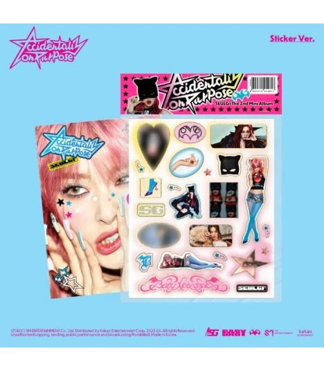 SEULGI (Red Velvet) - Accidentally On Purpose (Sticker Ver.)