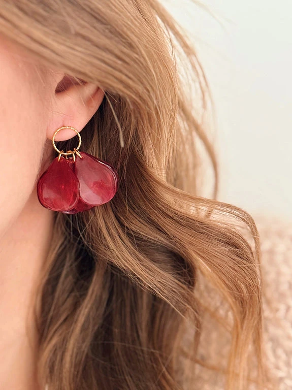 Boucles d'oreilles "BIG Salsa" (3 coloris)