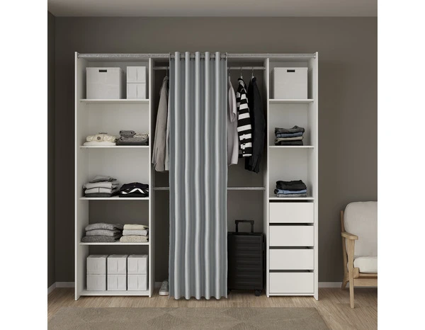 Kit dressing &quot;Qualinia&quot; avec rideau