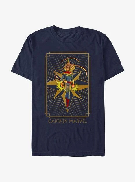Marvel Captain Marvel Flight Deco T-Shirt | Hot Topic