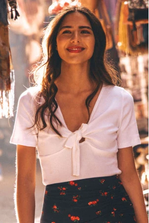 TOP NÉMO BLANC