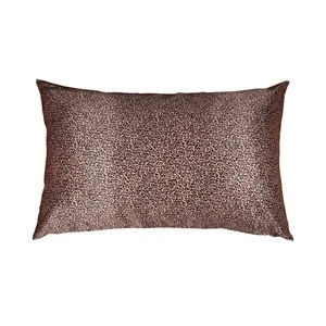 Taie d'oreiller soie léopard 50x75cm