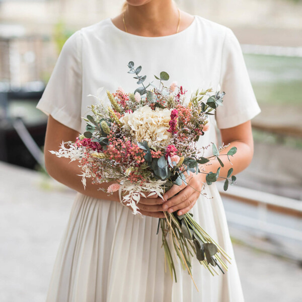 Bouquet de fleurs séchés