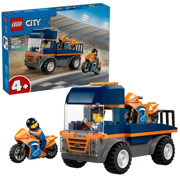 LEGO®CITY 60491 - LE TRANSPORTEUR DE MOTOS