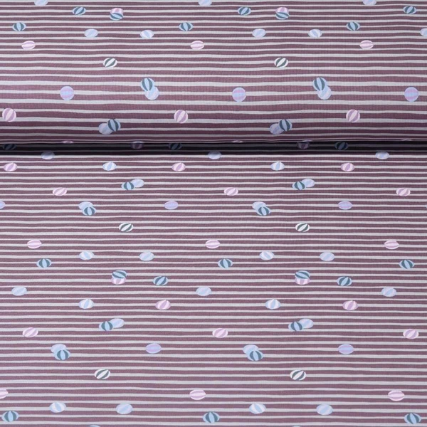 Jersey - Balles de cirque Mauve Teinté dans la masse