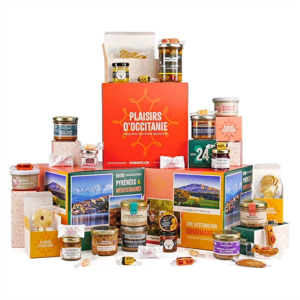 Calendrier de l'avent Plaisirs d'Occitanie - BienManger.com Calendriers