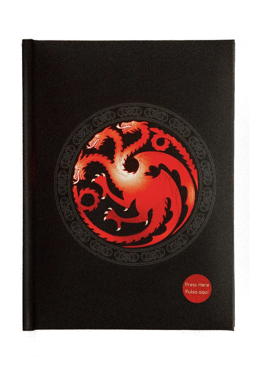 Game Of Thrones - Targaryen With Light - Carnet de notes