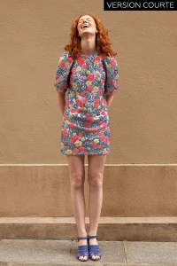 ROBE GARDENIA - existe dans deux longueurs - PRECOMMANDE