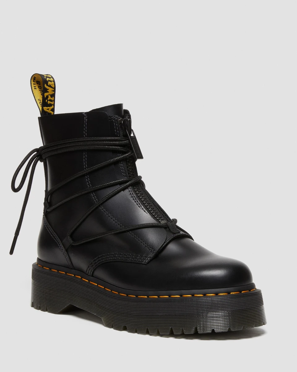 DR MARTENS Boots plateformes Jarrick II en cuir à lacets