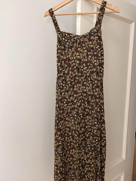 Vestido midi con raja ZARA taille 34