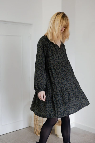 Joli Kit Couture - Robe Esmée viscose léopard