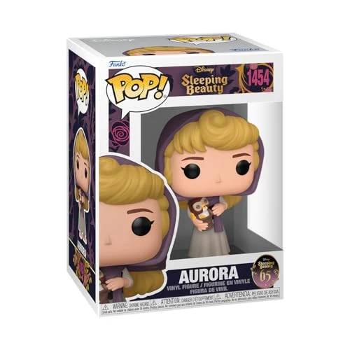 Funko Pop! Disney: Sleeping Beauty 65th Anniversary - Aurora with Owl - Aurore - la Belle Au Bois Dormant - Figurine en Vinyle à Collectionner - Idée de Cadeau - Produits Officiels - Movies Fans