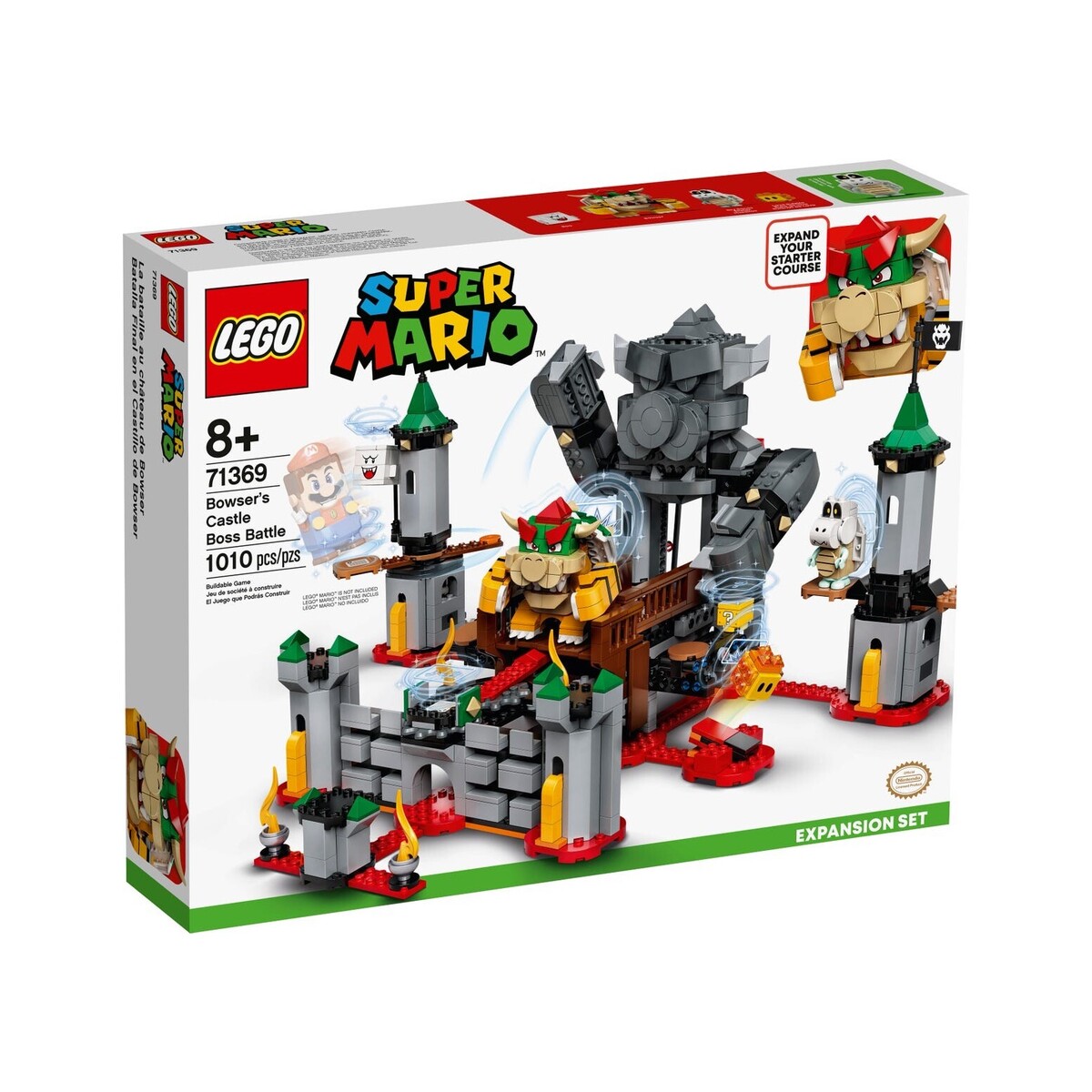 Ensemble d'Extension La bataille du château de Bowser 71369 | LEGO® Super Mario™