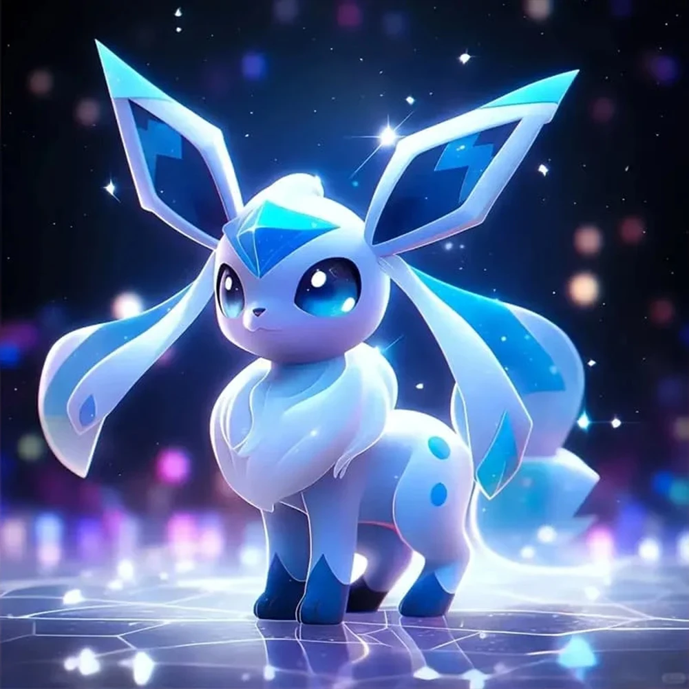 Diamond Painting - Full Round - Cute Pokemon(30*30cm)