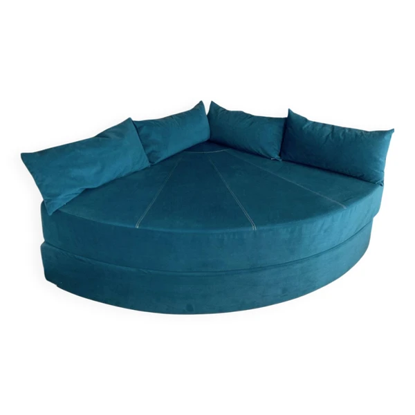 Chauffeuse d'angle convertible