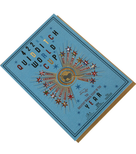 422nd Quidditch World Cup Notecard
