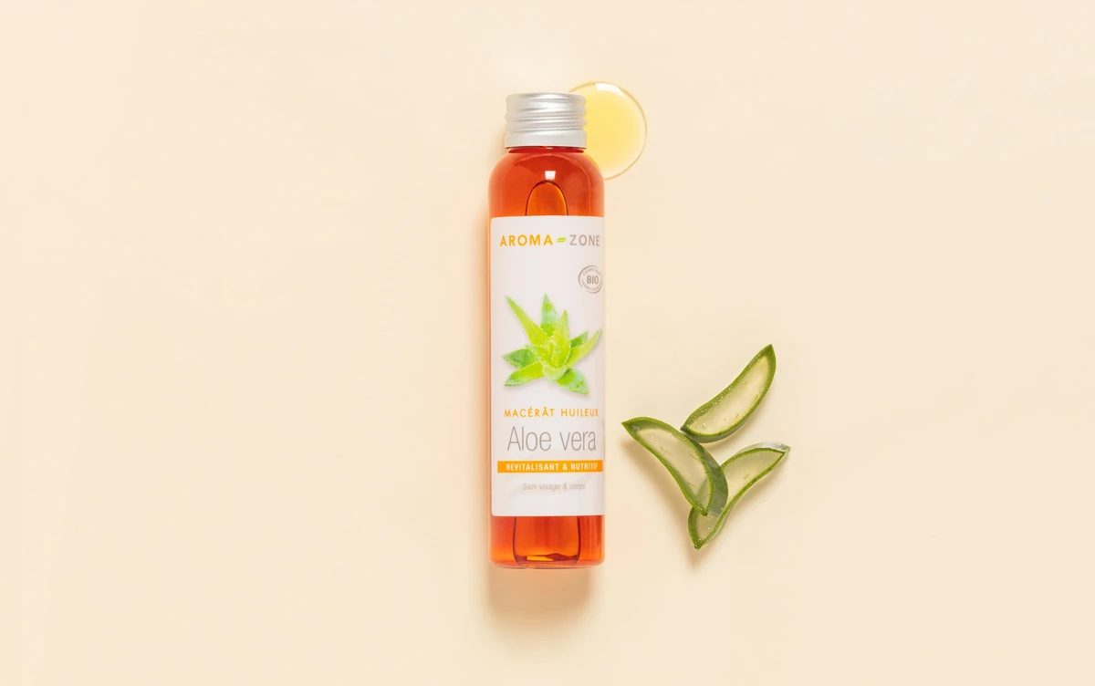 Huile d'Aloe Vera BIO (macérât huileux)