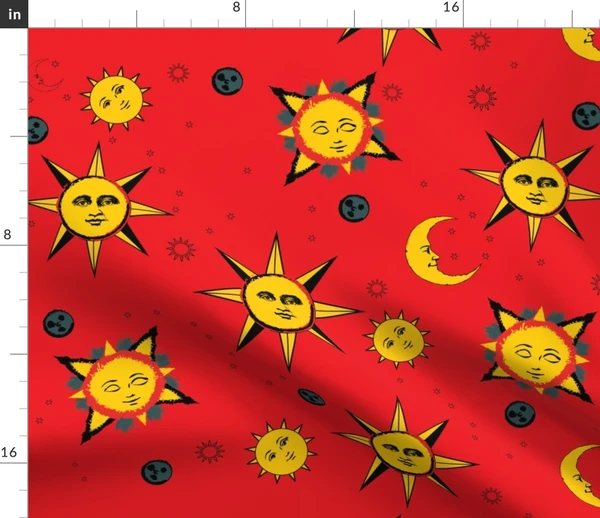 Hocus Pocus Fabric | Spoonflower