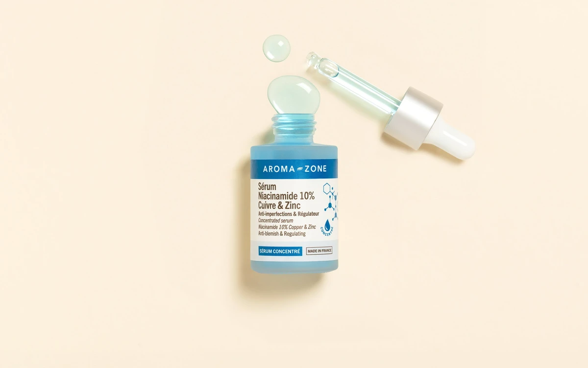 Sérum concentré Niacinamide 10%, Cuivre & Zinc