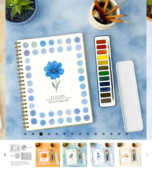 Livret d’apprentissage de l’aquarelle