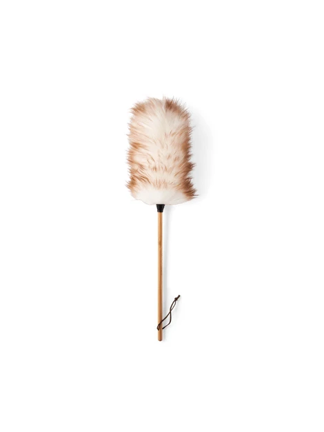 Plumeau | Laine/bambou. 55 cm. | Nature