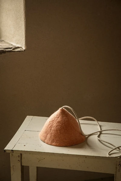 Abat-jours et suspensions en feutre et laine feutrée MUSKHANE