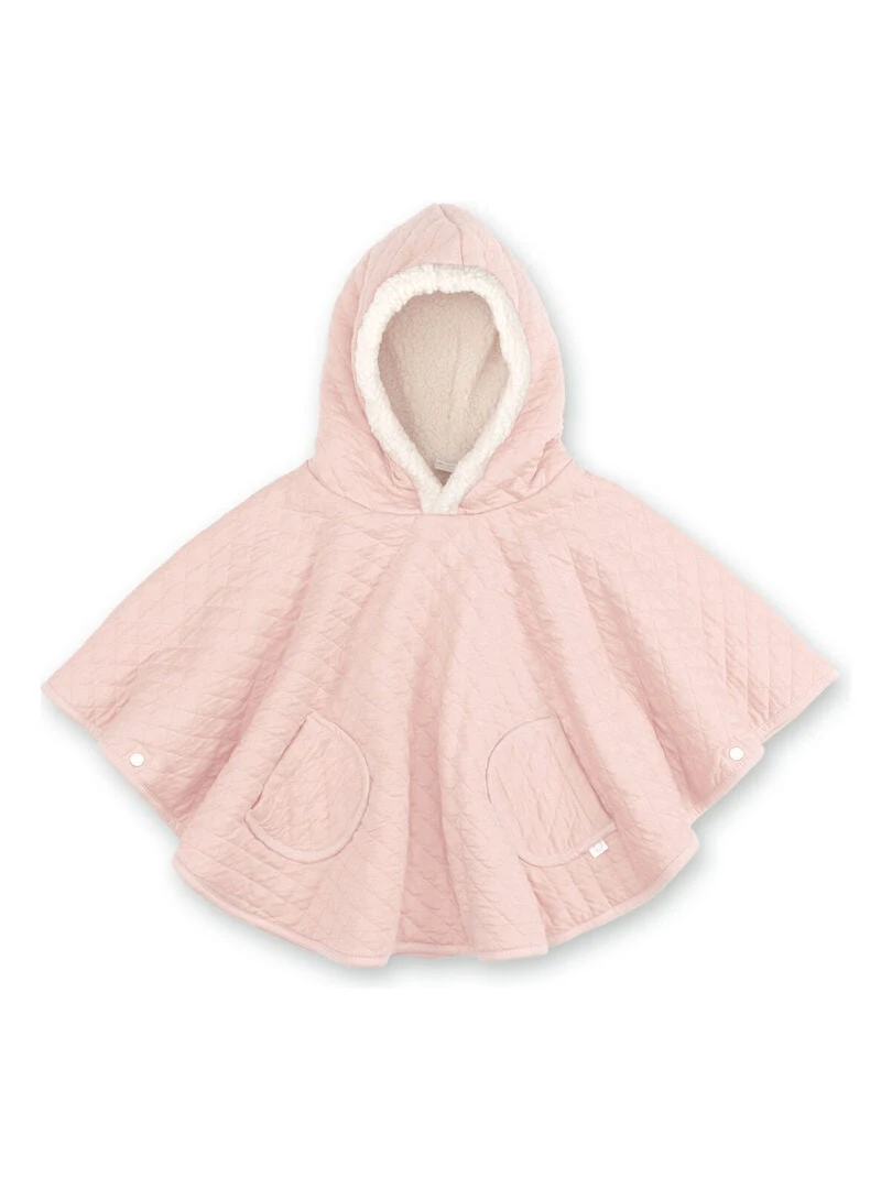 Bemini Poncho de voyage Pady quilted et teddy