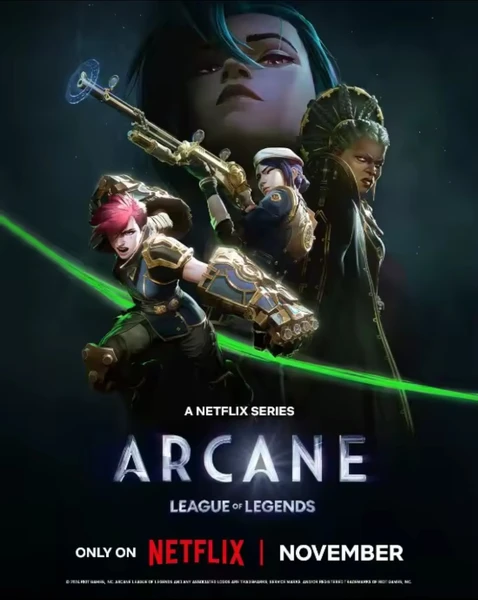 Affiche murale de la série Arcane saison 2, Jinx Vi Rick, impression esthétique LOL, peinture sur toile de jeu, décor d'art de salle de jeu - AliExpress 15