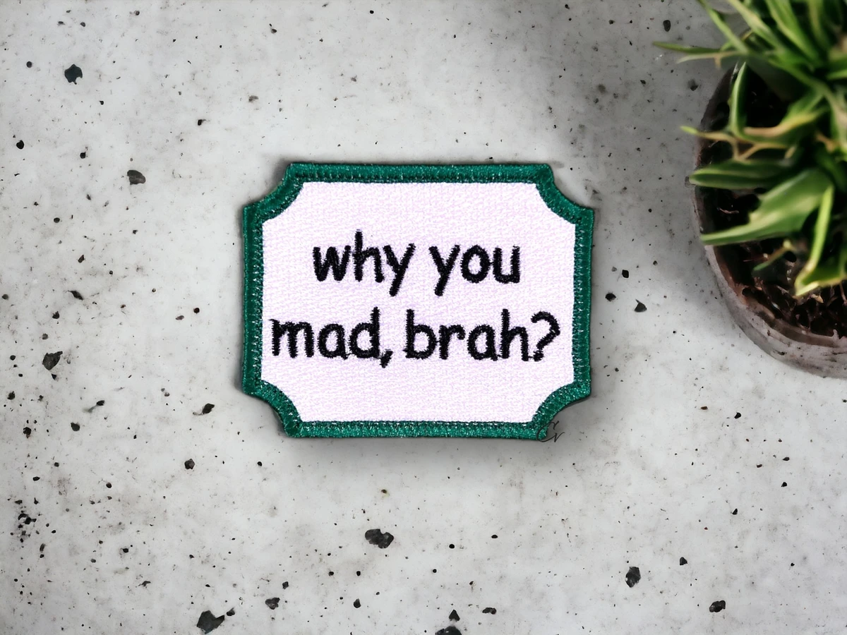 Stray Kids Iron-on / Sew-on Patch - Why you mad, brah?