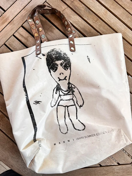 Borsa tela Marni