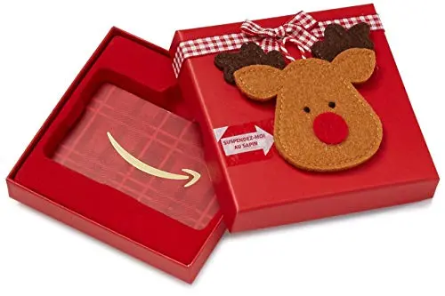 Carte cadeau Amazon.fr - Dans un coffret Renne de Noël