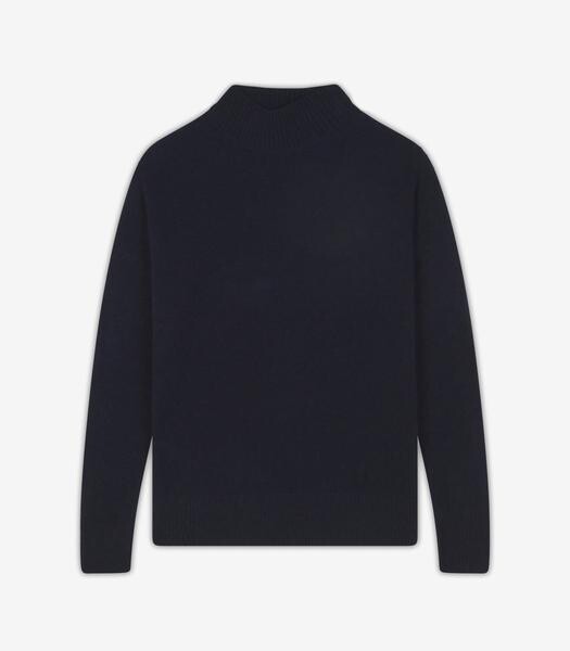 Col Montant Oversize Light (W20 / FEMME / Navy)