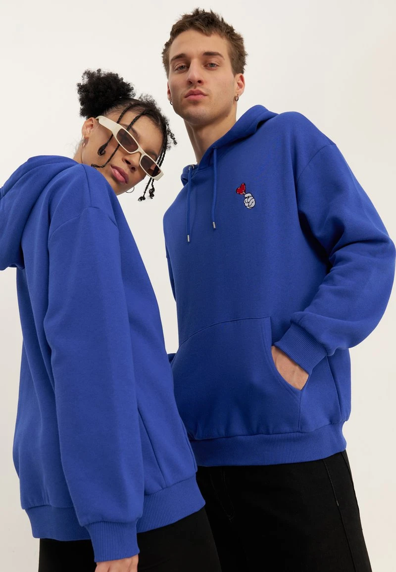 UNISEX - Sweat à capuche - blue