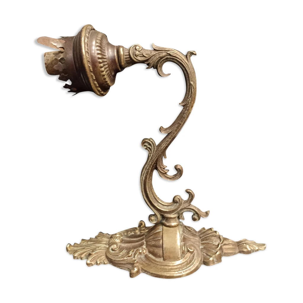 Applique murale en laiton