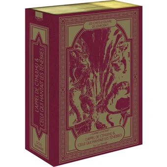Les Chefs-D'Œuvre De Lovecraft -  : Coffret Lovecraft - L'Appel de Cthulhu & Celui qui hantait les ténèbres