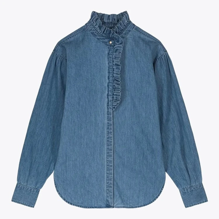 Chemise Prairie Chambray - Bleu