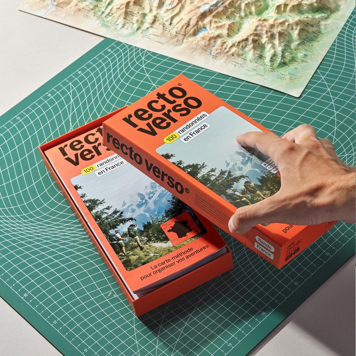 Coffret Recto Verso 100 randonnées en France Les Raffineurs