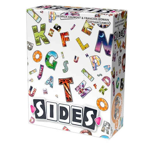 CAPTAIN Sides - Jeu de Société - De 2 à 9 Joueurs - 10 Ans et Plus
