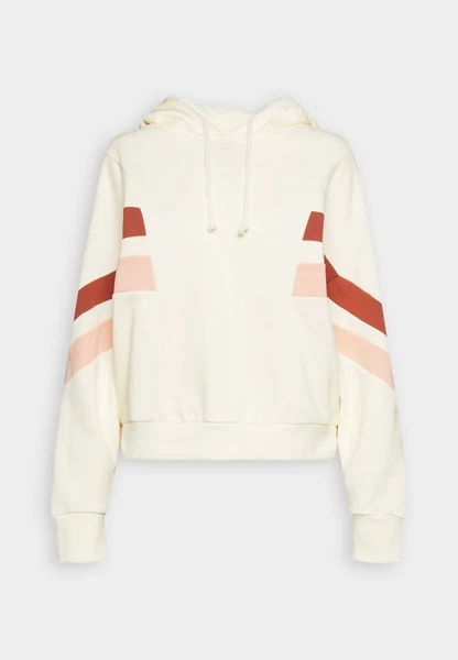 Sweatshirt - white/brown/pink - XL