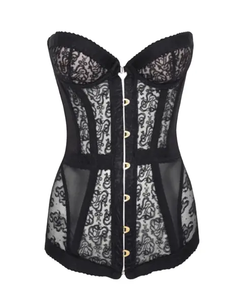 Mercy Corset in Black | Agent Provocateur All Lingerie
