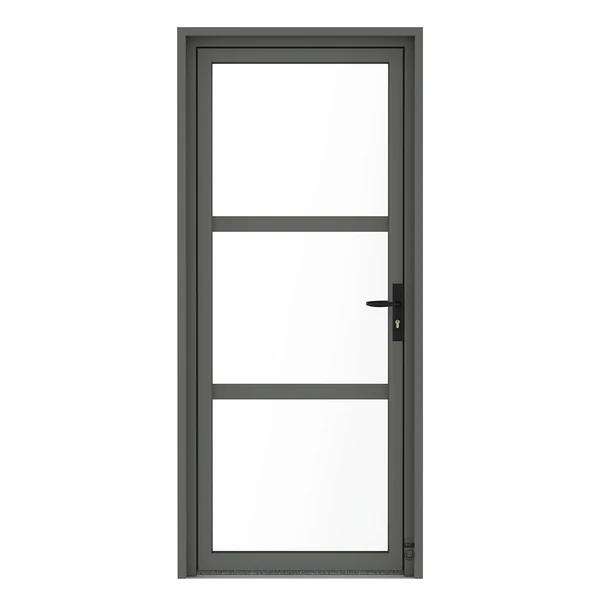 Porte d'entrée PVC - Cumin - Pasquet Menuiseries
